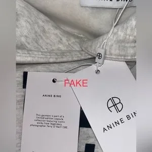 Anine Bing Tops Psa Fake Bing How To Spot Fake Bing Poshmark